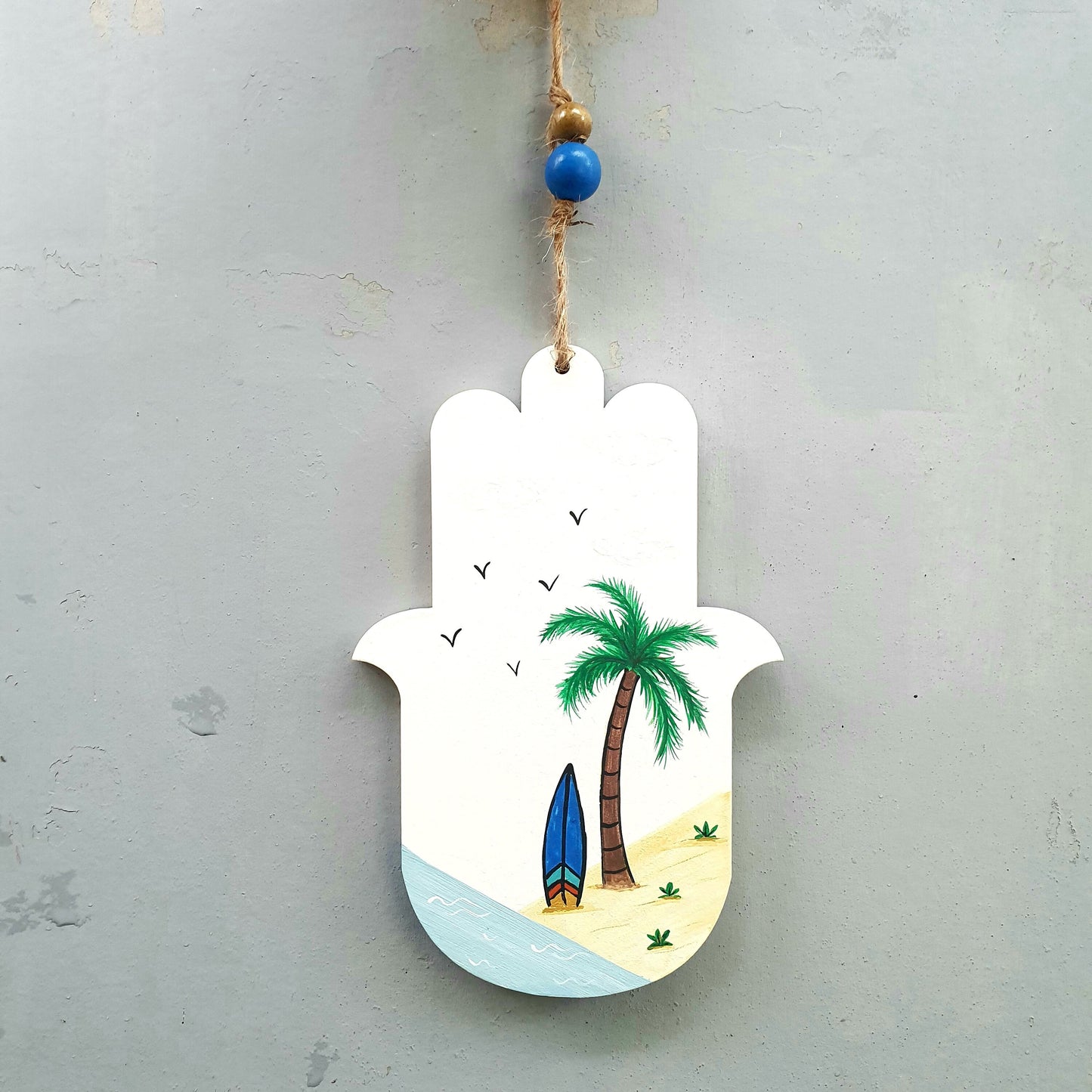 Astar | חמסה מעוצבת לקיר בעבודת יד | חמסה לכניסה לבית